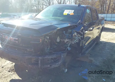 2023 GMC Sierra 1500 4Wd Short Box At4X from USA, damaged, VIN 3GTUUFEL7PG331594